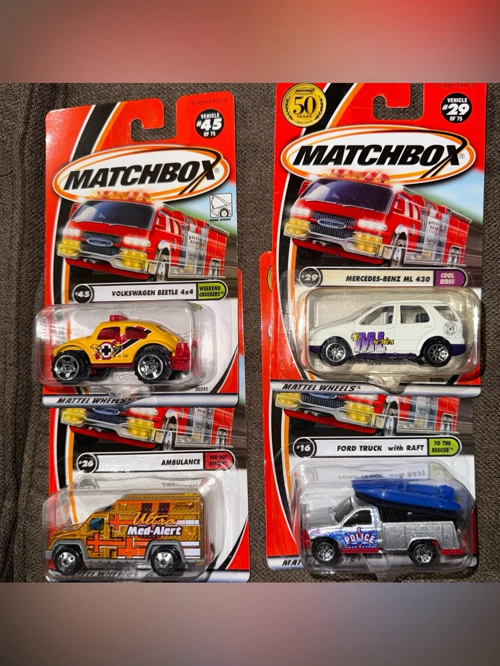 MATCHBOX LOT OF 10 12 ASSORTED VEHICLES ALL NEW